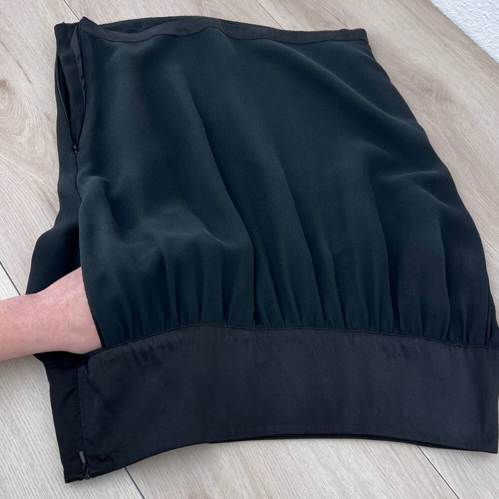 Stella McCartney x H&M 100% Silk Black Pencil Skirt 2004 Limited Release Size 8 - Picture 9 of 15